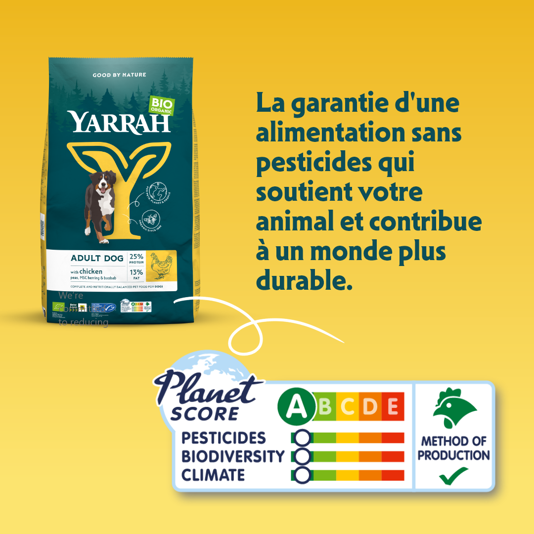 Yarrah croquettes bio chien