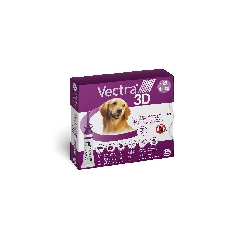 Pipettes antiparasitaires Vectra 3D Spot On chien