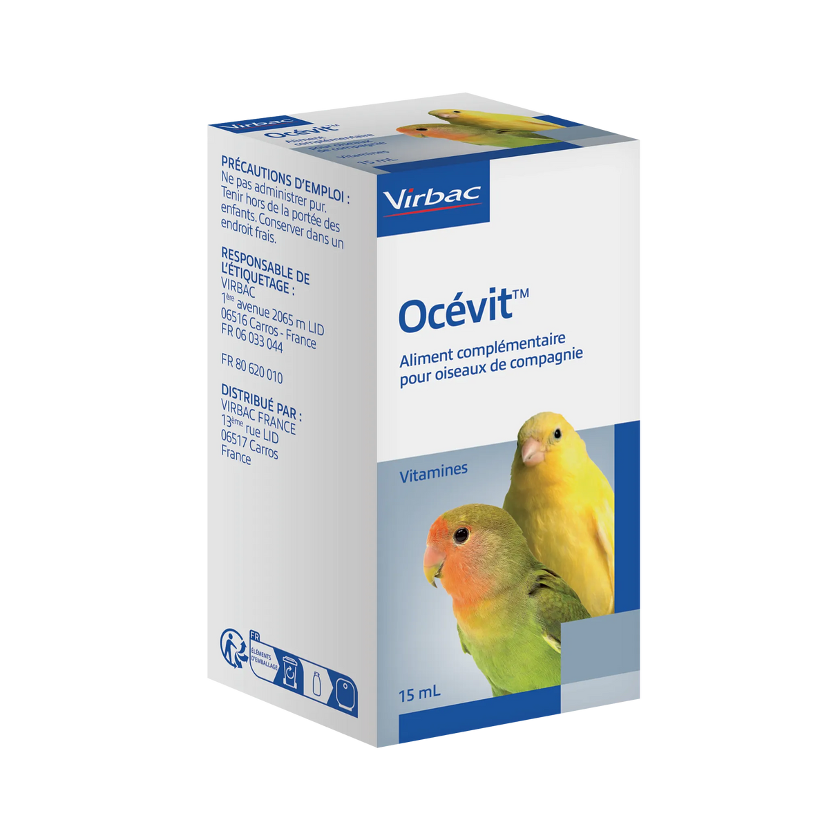 Océvit aliment complémentaire oiseaux