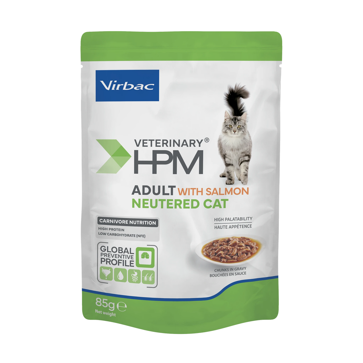 Virbac Veterinary HPM Physiologique Adult Neutered Cat Sterilise - pâtée chat