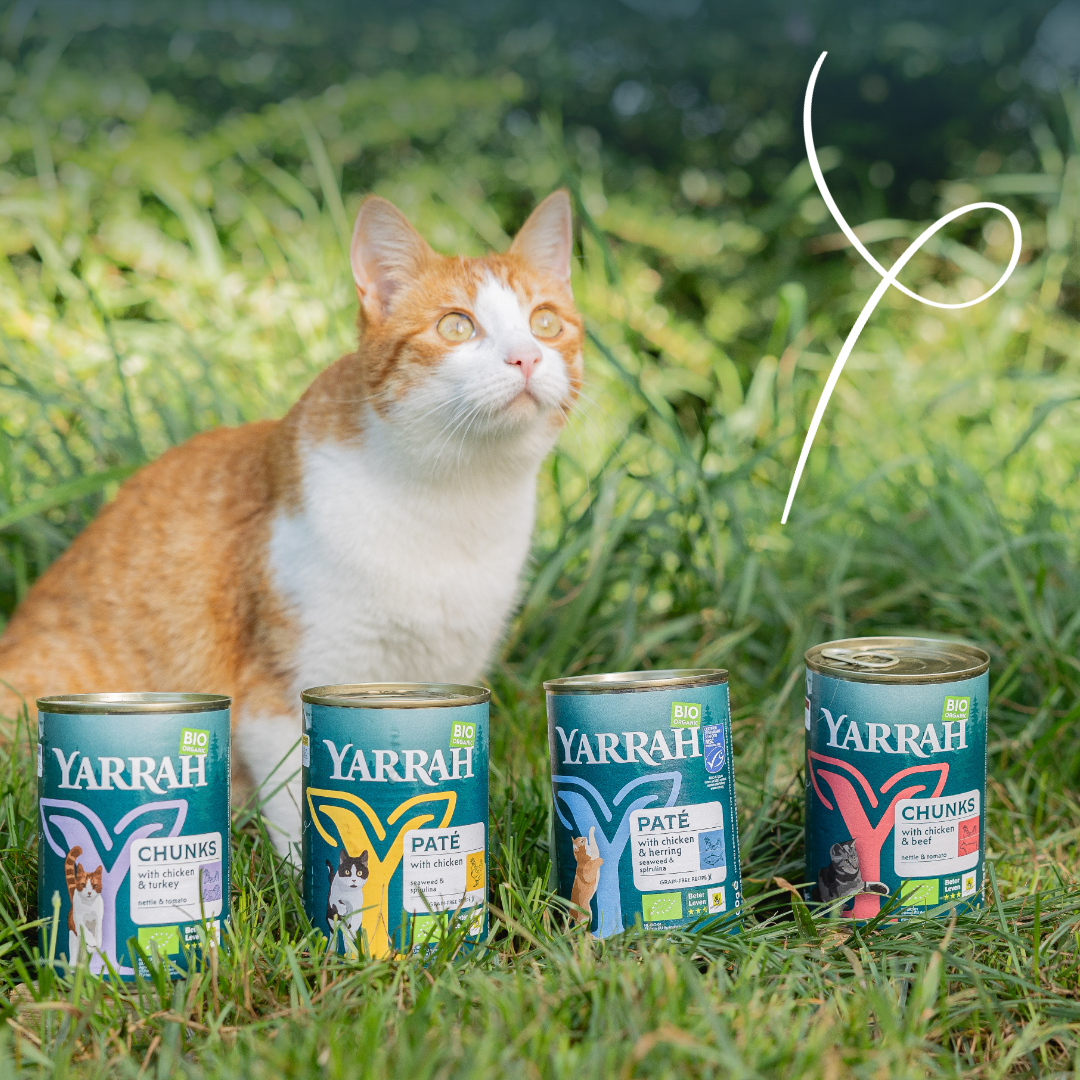 Yarrah bouchées bio - pâtée chat