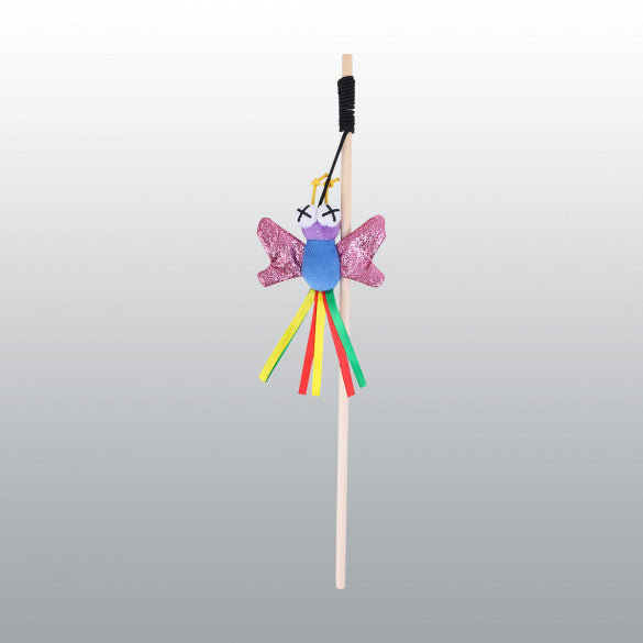Canne à pêche Disco Papillon chat