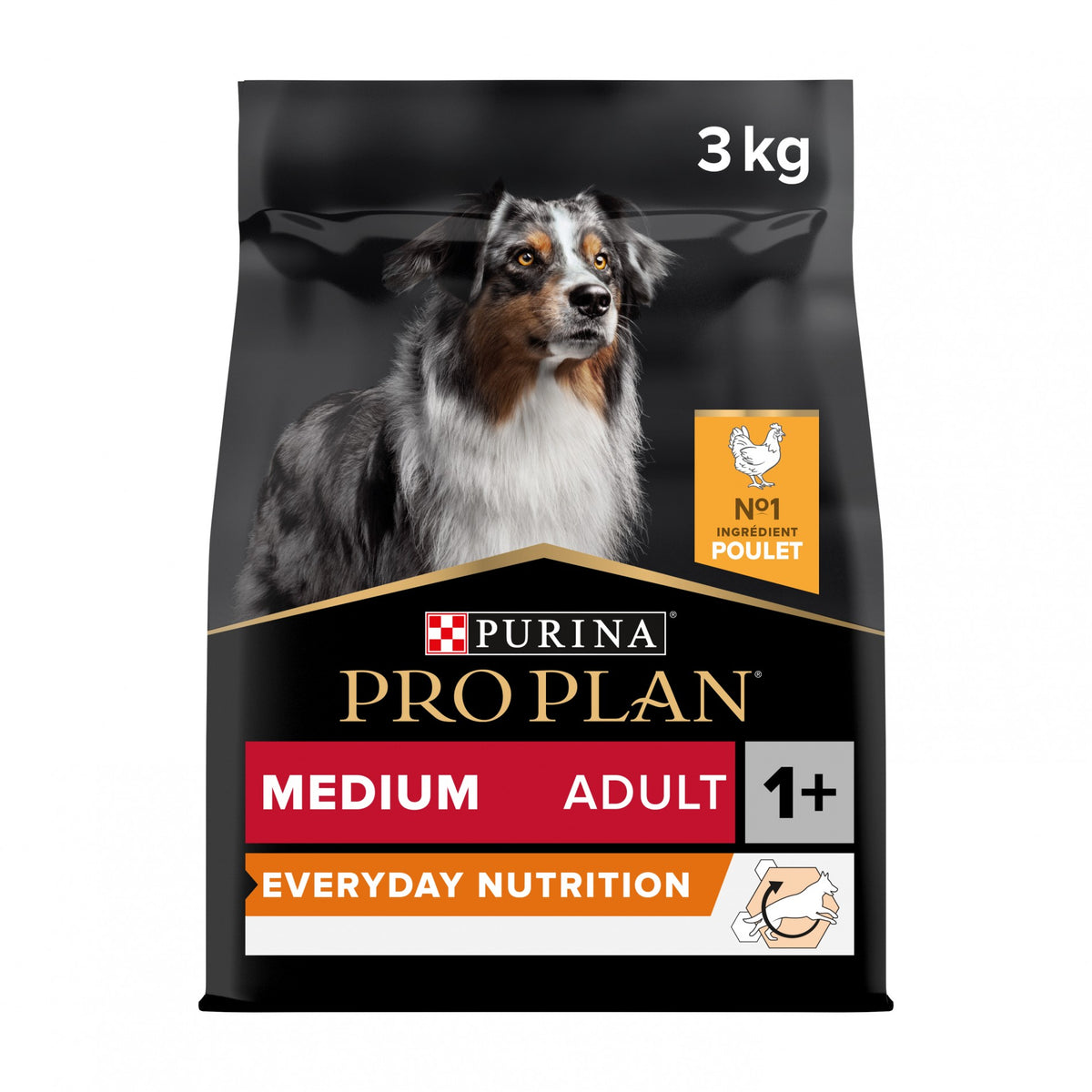 Pro Plan Everyday Nutrition Medium Adult au poulet - croquettes chien