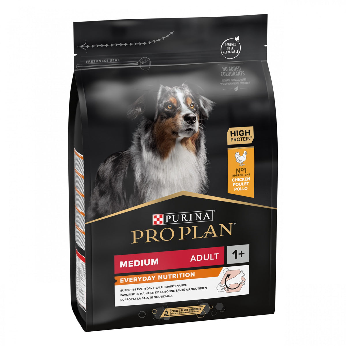 Pro Plan Everyday Nutrition Medium Adult au poulet - croquettes chien