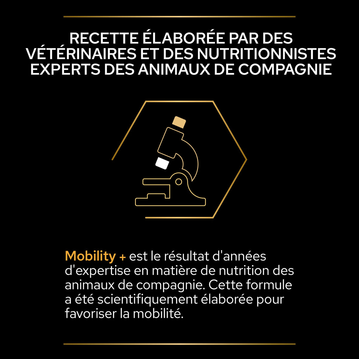 Pro Plan Mobility+ aliment complémentaire en poudre chien