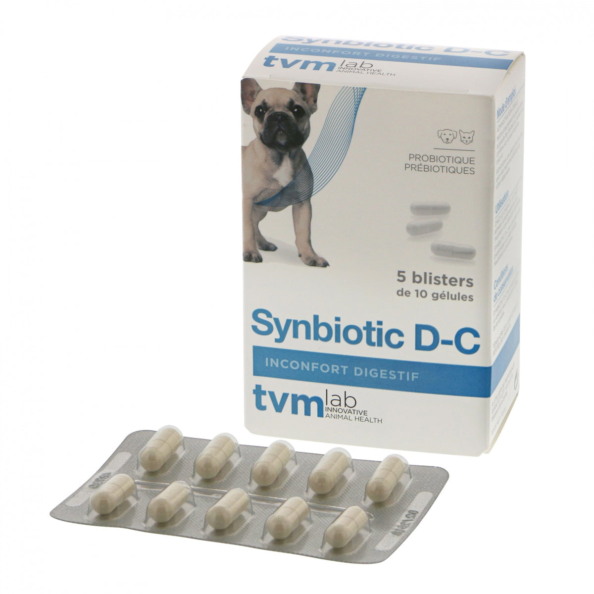 Synbiotic D-C chien, chat