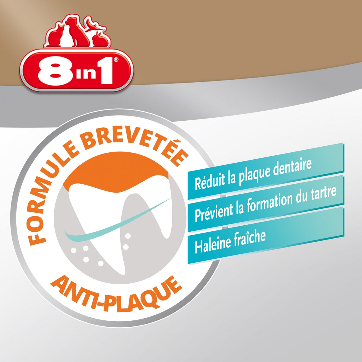 Os à mâcher Delights Pro, contre la plaque dentaire chien