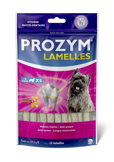 Prozym 15 lamelles à mâcher chien