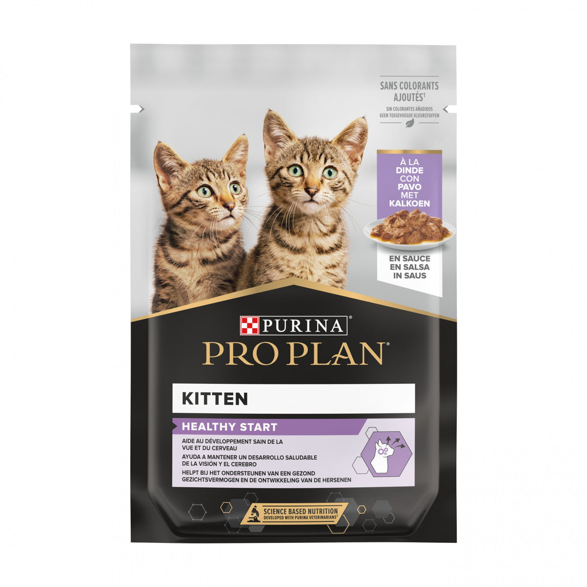 Pro Plan Healthy Start Kitten en sauce à la dinde - pâtée chaton