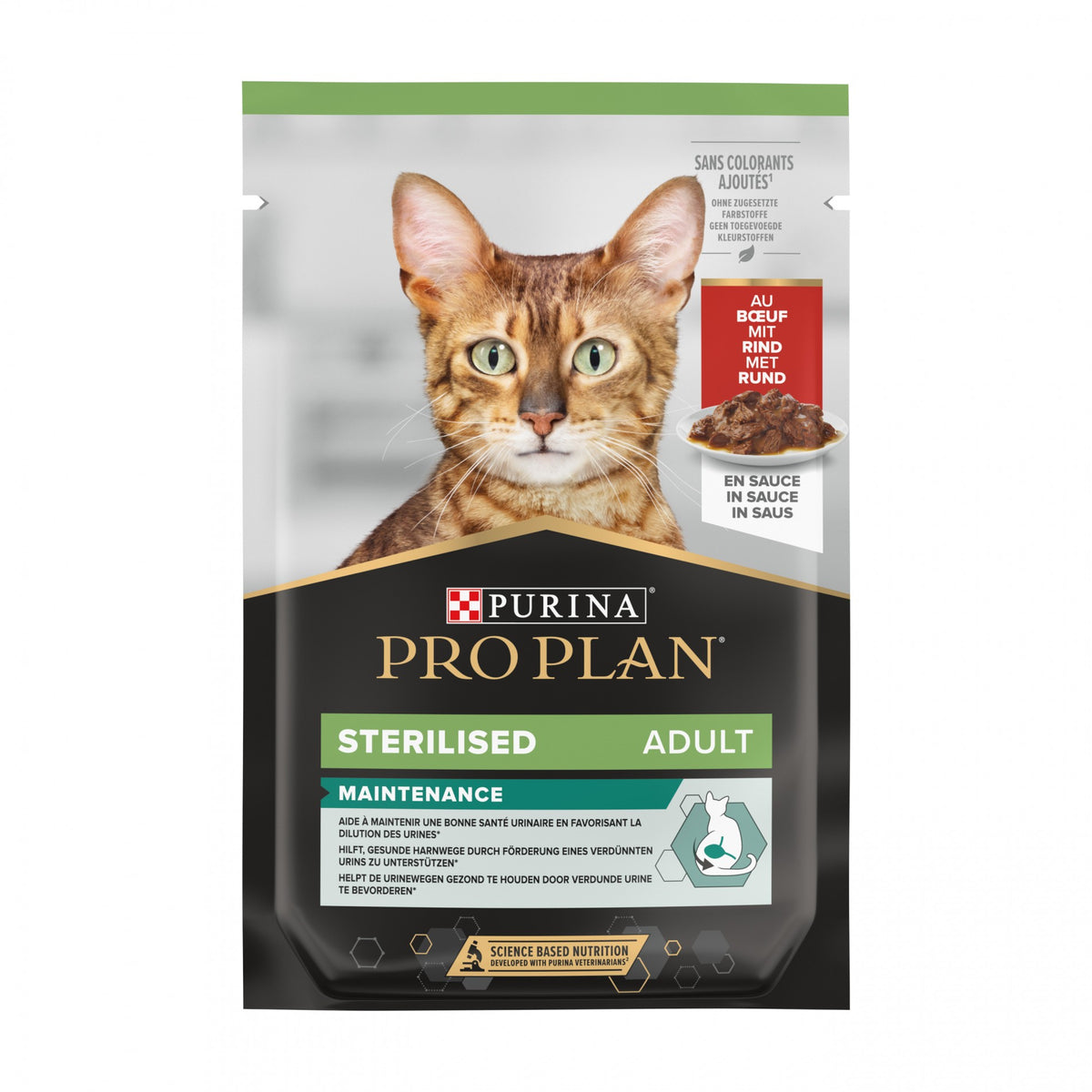 Pro Plan Nutrisavour Sterilised en sauce - pâtée chat