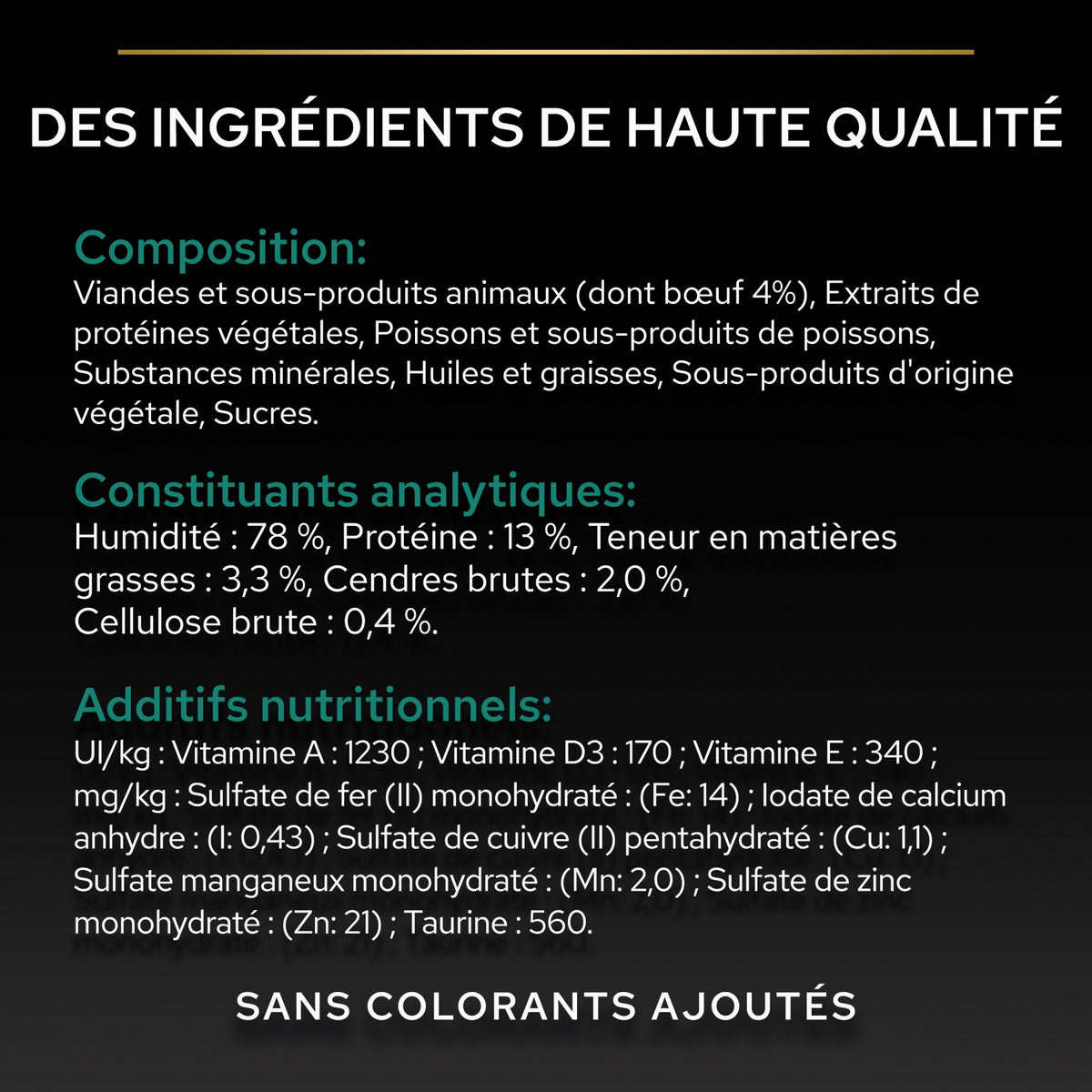 Pro Plan Nutrisavour Sterilised en sauce - pâtée chat