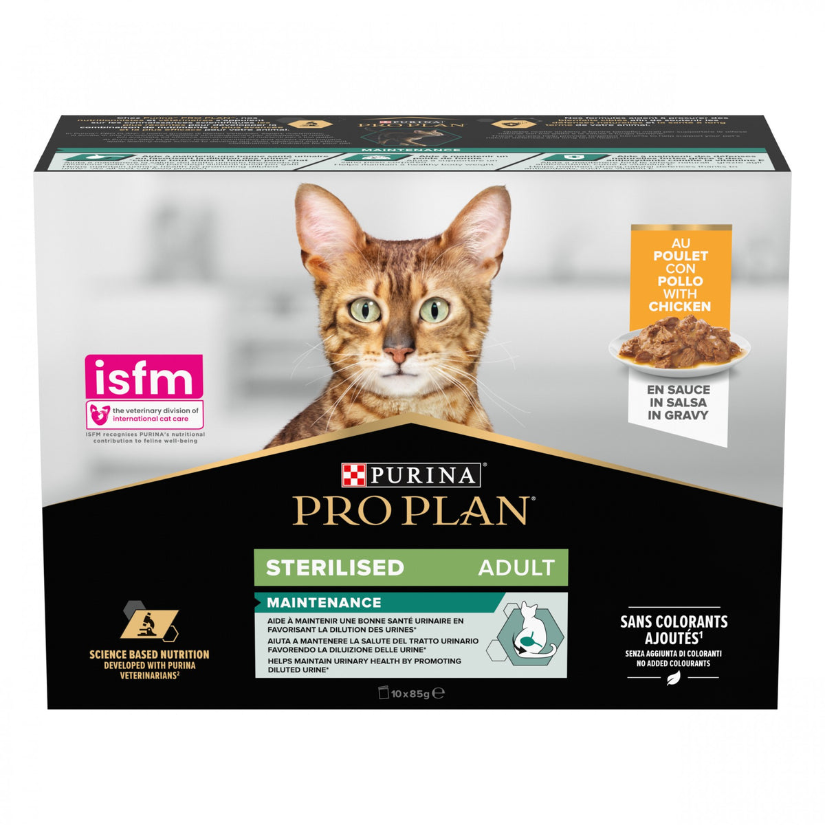 Pro Plan Nutrisavour Sterilised en sauce - pâtée chat