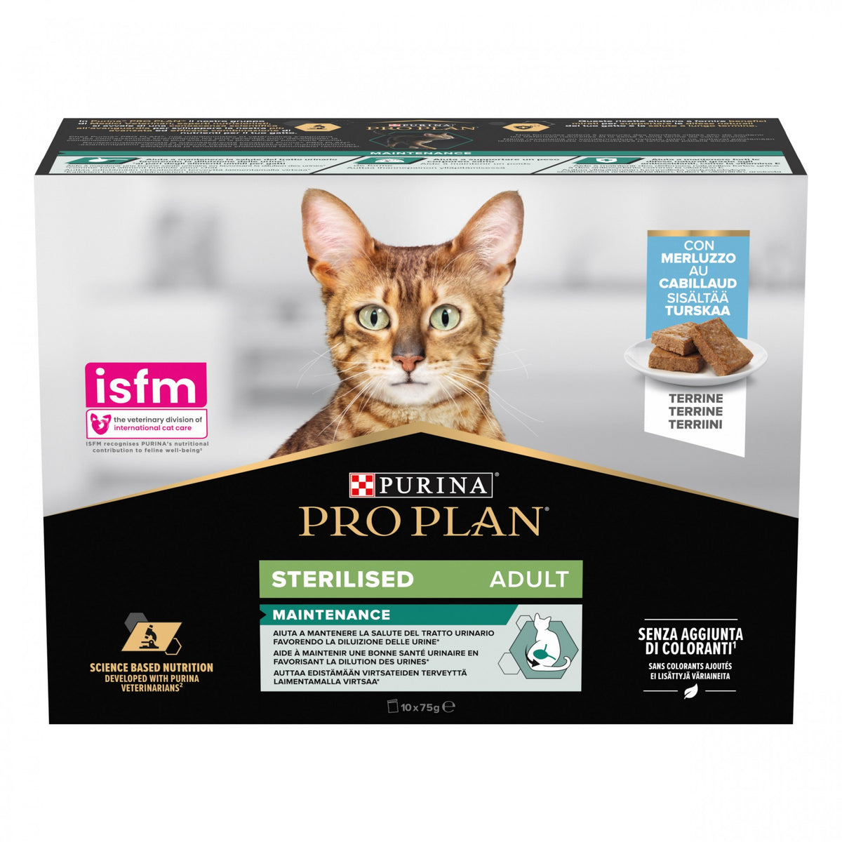 Pro Plan Nutrisavour Sterilised en mousse - pâtée chat