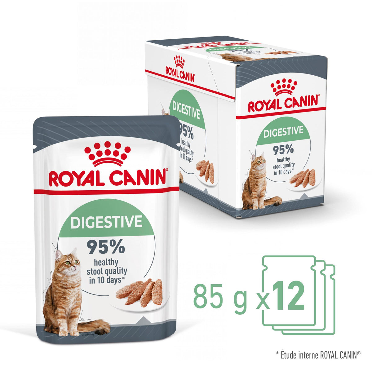 Royal Canin Digestive Care en mousse - pâtée chat