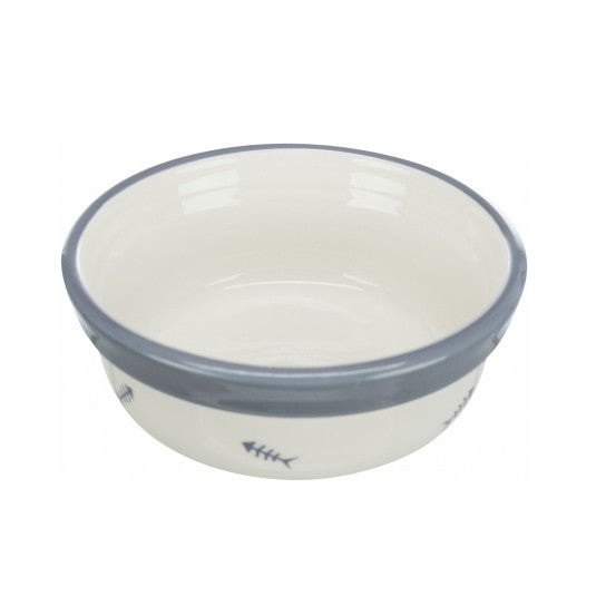 Gamelle double Fish Bone chien, chat