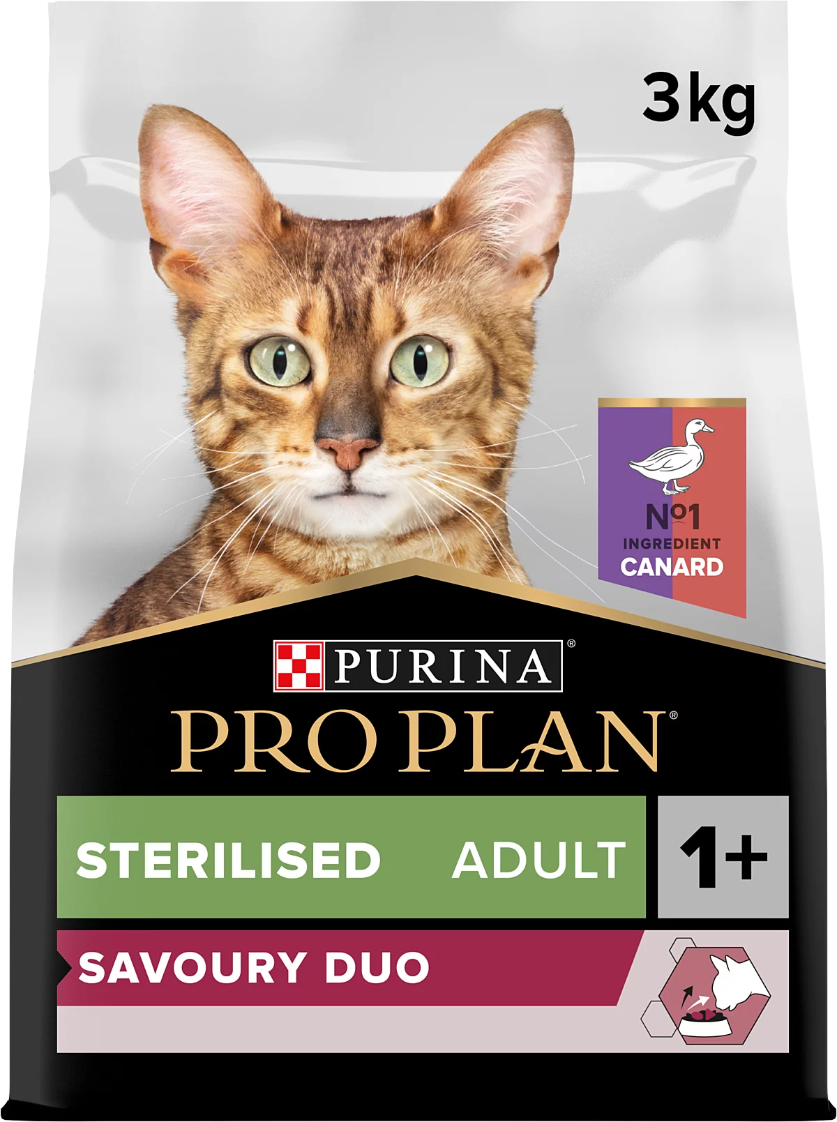 Pro Plan Savoury Duo Sterilised Adult - croquettes chat