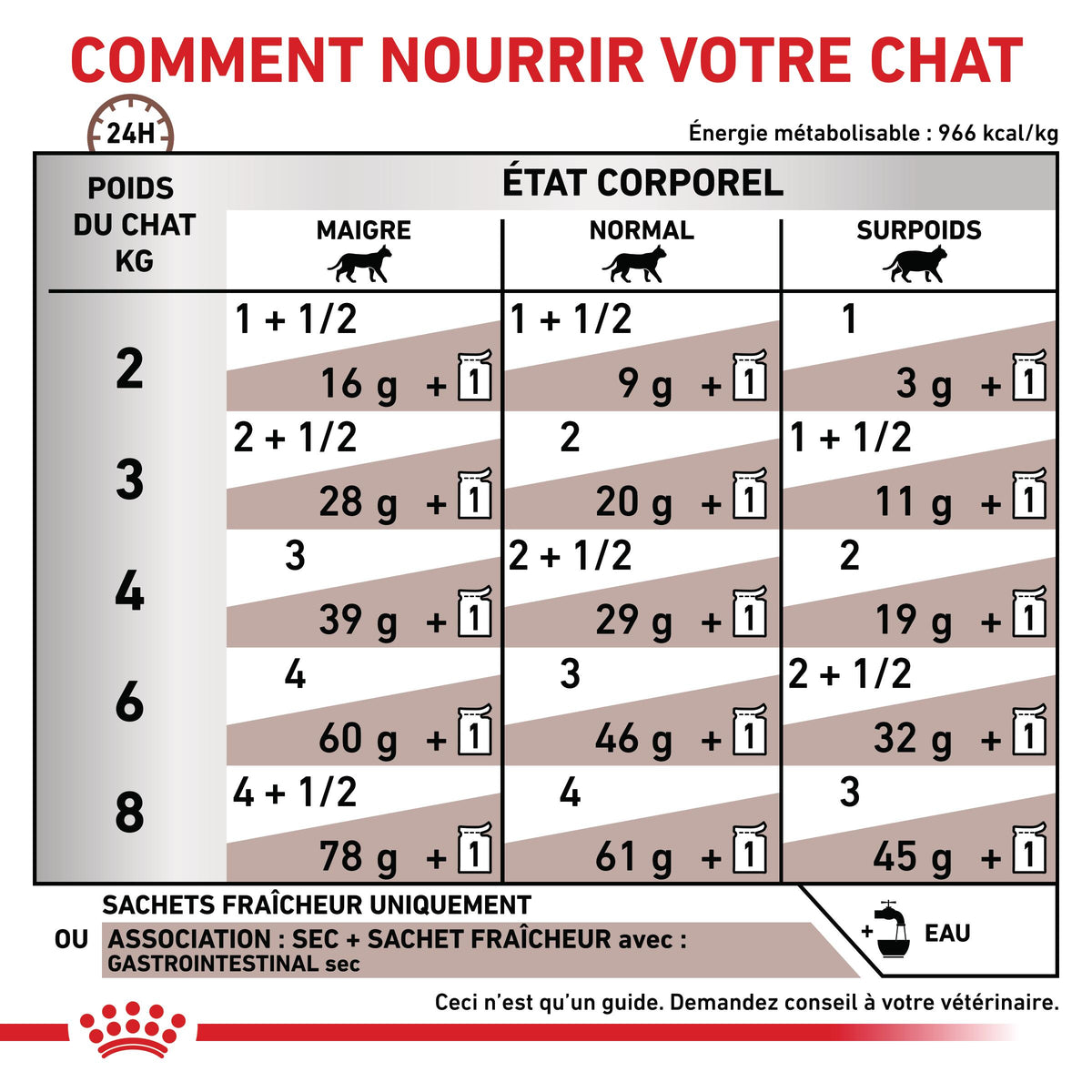 Royal Canin Veterinary Gastrointestinal - croquettes chat