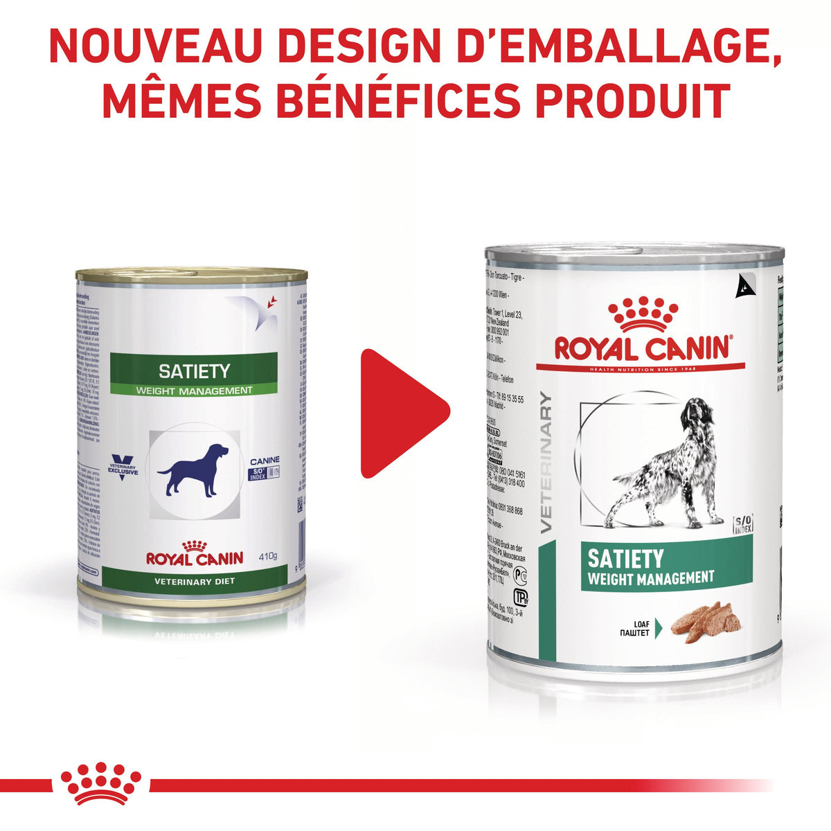 Royal Canin Veterinary Satiety Weight Management - aliment chien