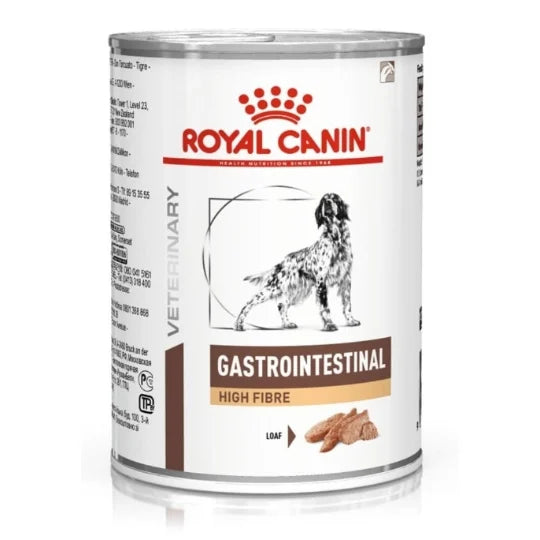 Royal Canin Veterinary Gastrointestinal High Fibre en mousse – pâtée chien