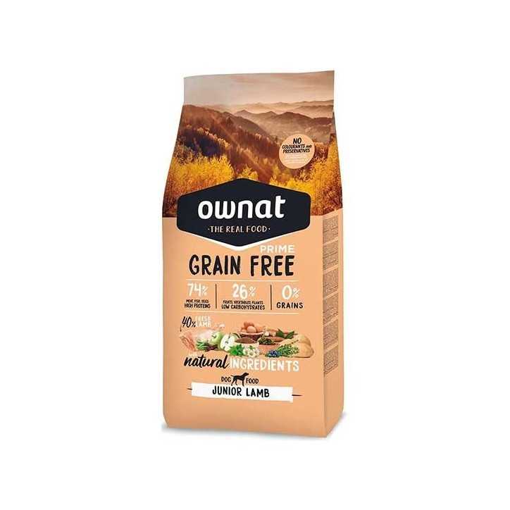 Ownat Grain Free Prime Junior Lamb - croquettes chiot