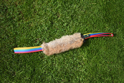 Jouet Flexipets Fourrure de lapin chien