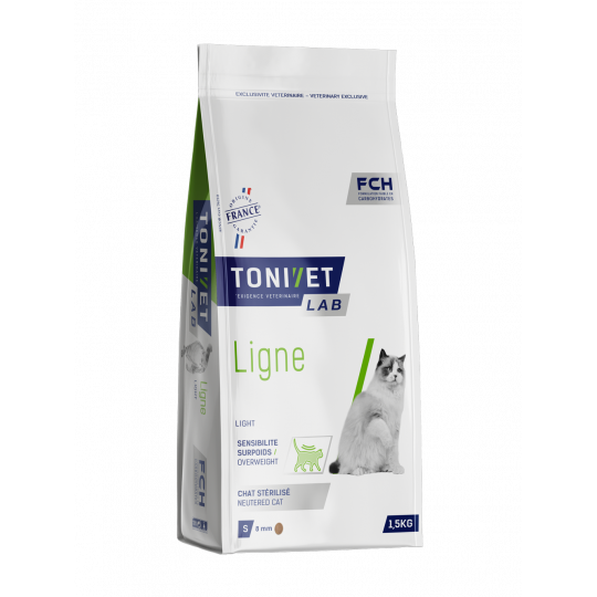Tonivet Ligne stérilisé - croquettes chat