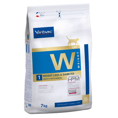 Virbac Veterinary HPM Diététique Weight Loss &amp; Diabetes - croquettes chat