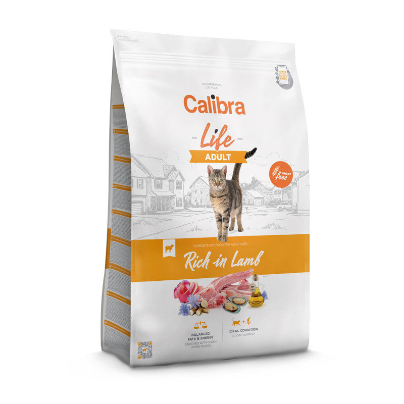 Calibra Life Lamb &amp; Chicken - croquettes chat