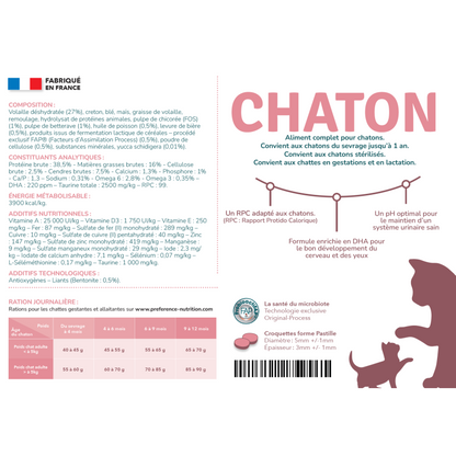 Préférence Chaton 3kg