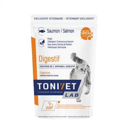 Tonivet Lab Chat Digest Saumon