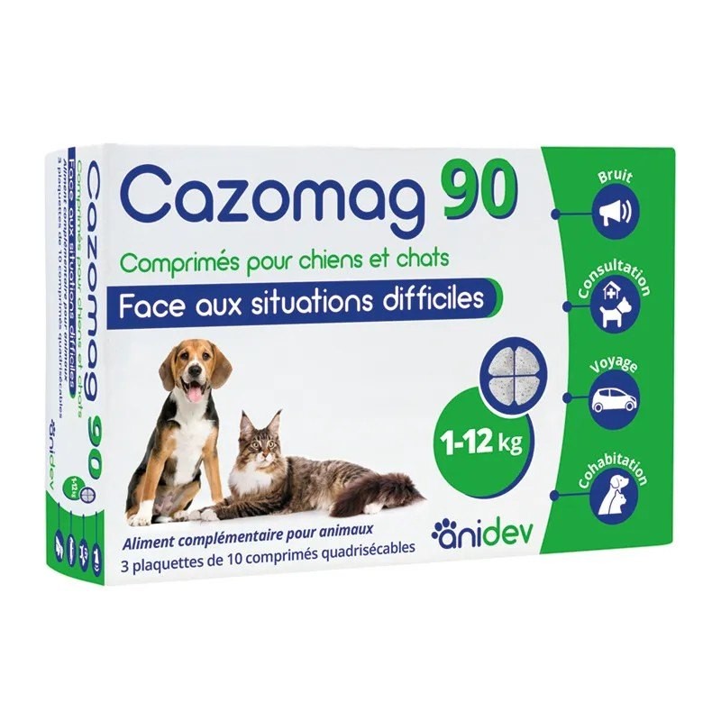 Cazomag 90 Situations difficiles chat, chien