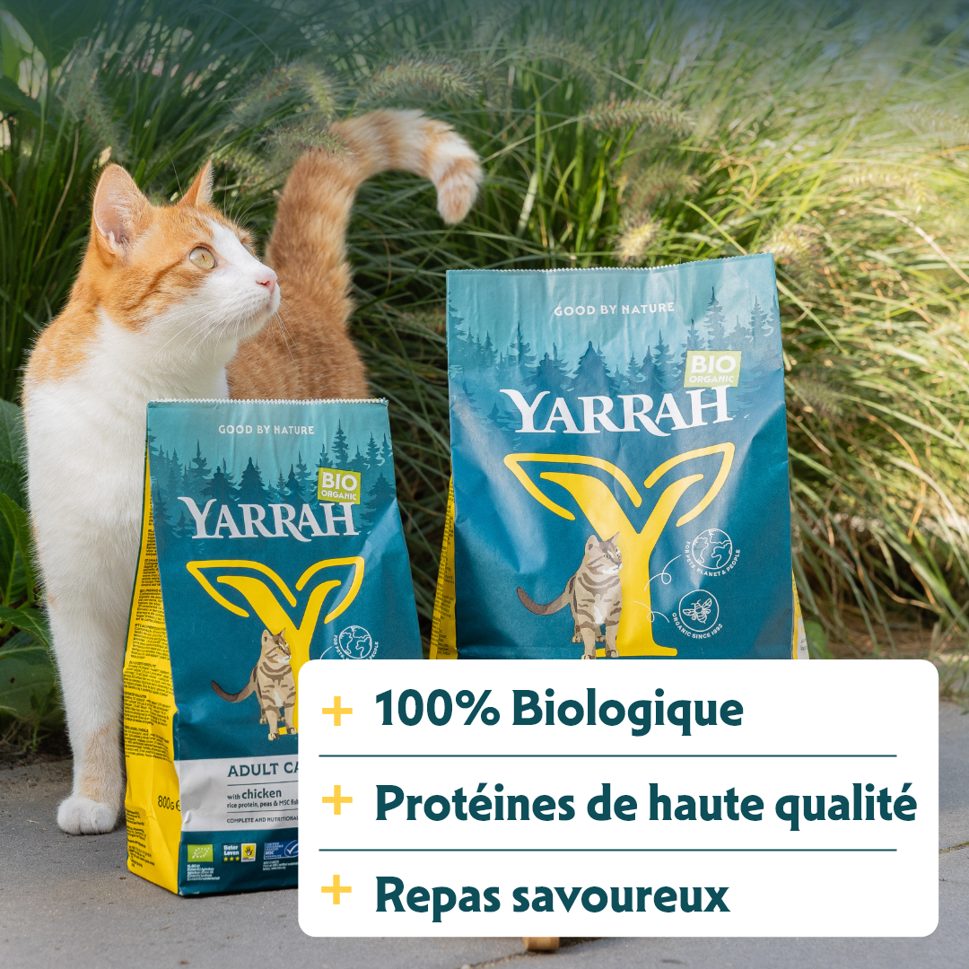 Yarrah bio - croquettes chat