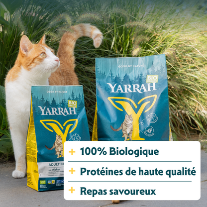 Yarrah bio - croquettes chat