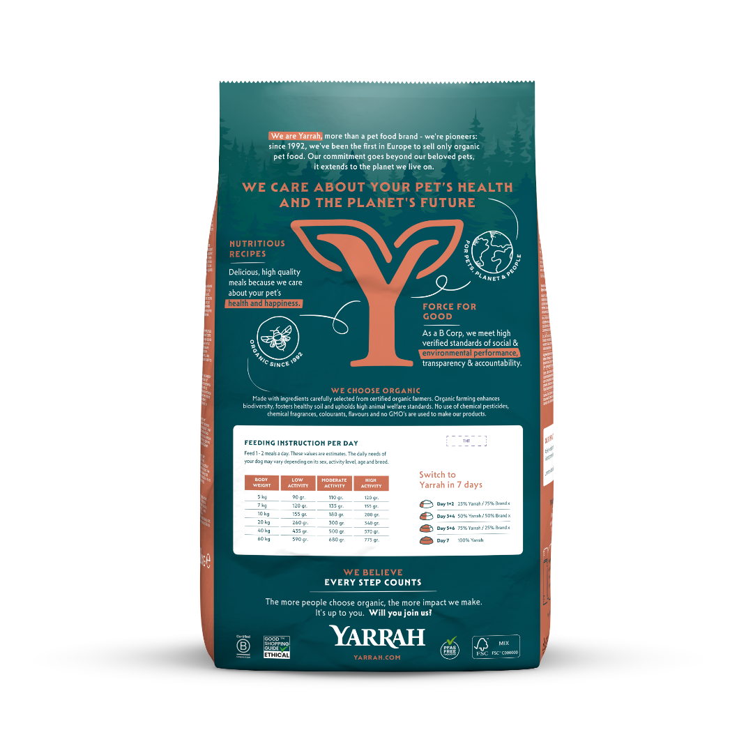 Yarrah Bio senior - croquettes chien