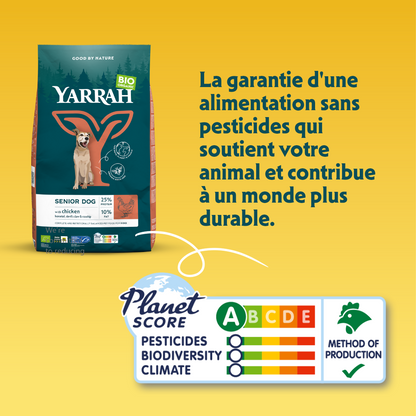 Yarrah Bio senior - croquettes chien