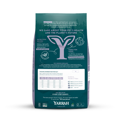 Yarrah croquettes Bio pour chat stérilisé