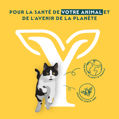 Yarrah croquettes Bio pour chat stérilisé