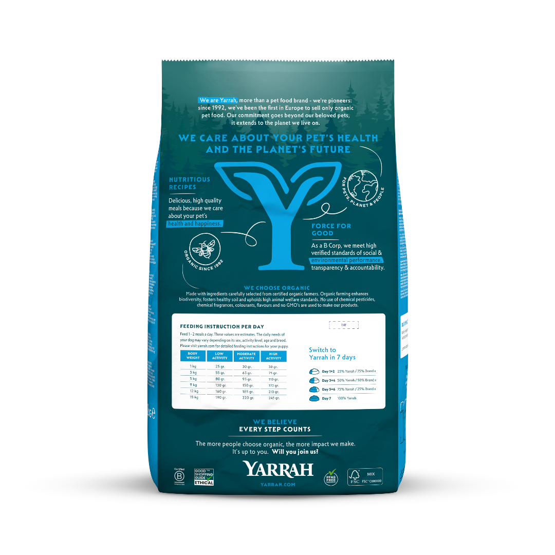 Yarrah bio petite race - croquettes chien