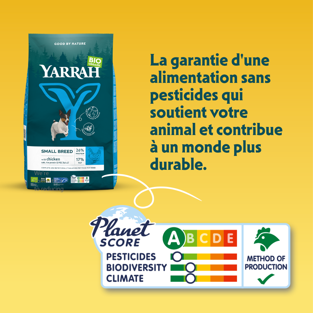 Yarrah bio petite race - croquettes chien