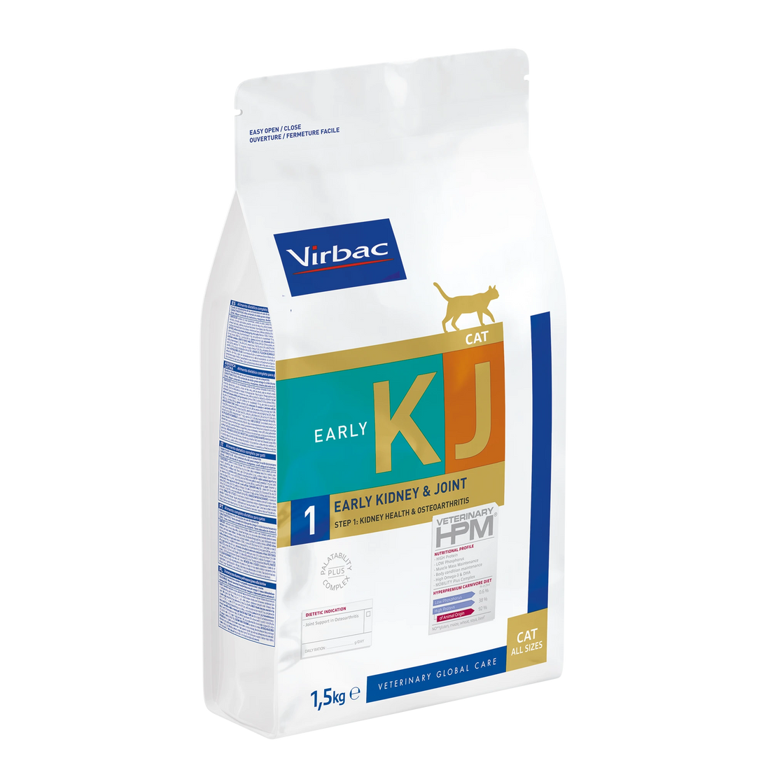 Virbac Veterinary HPM Diététique Early Kidney Joint - croquettes chat
