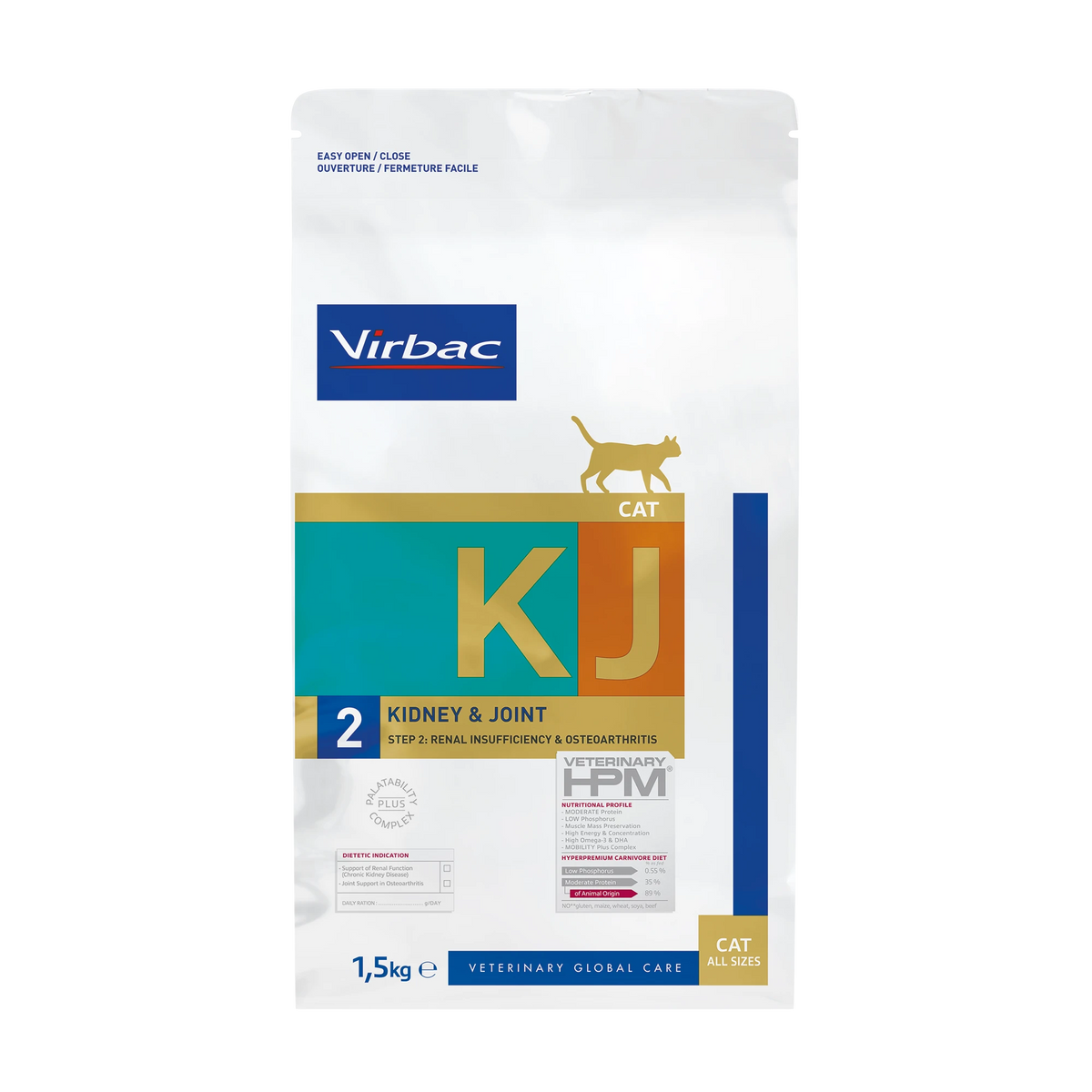 Virbac Veterinary HPM Diététique Kidney Joint - croquettes chat