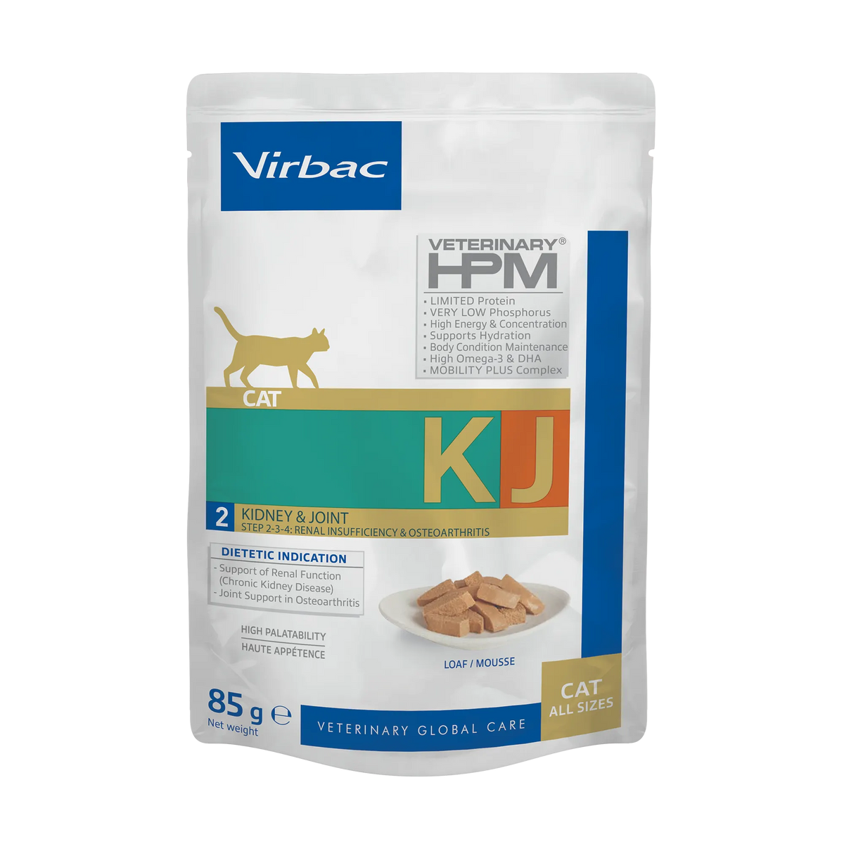 Virbac Veterinary HPM Diététique Kidney Joint mousse - pâtée chat