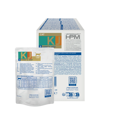 Virbac Veterinary HPM Diététique Early Kidney Joint sachet repas - pâtée chat