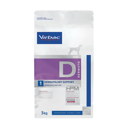 Virbac Veterinary HPM Diététique Dermatology support - croquettes chien
