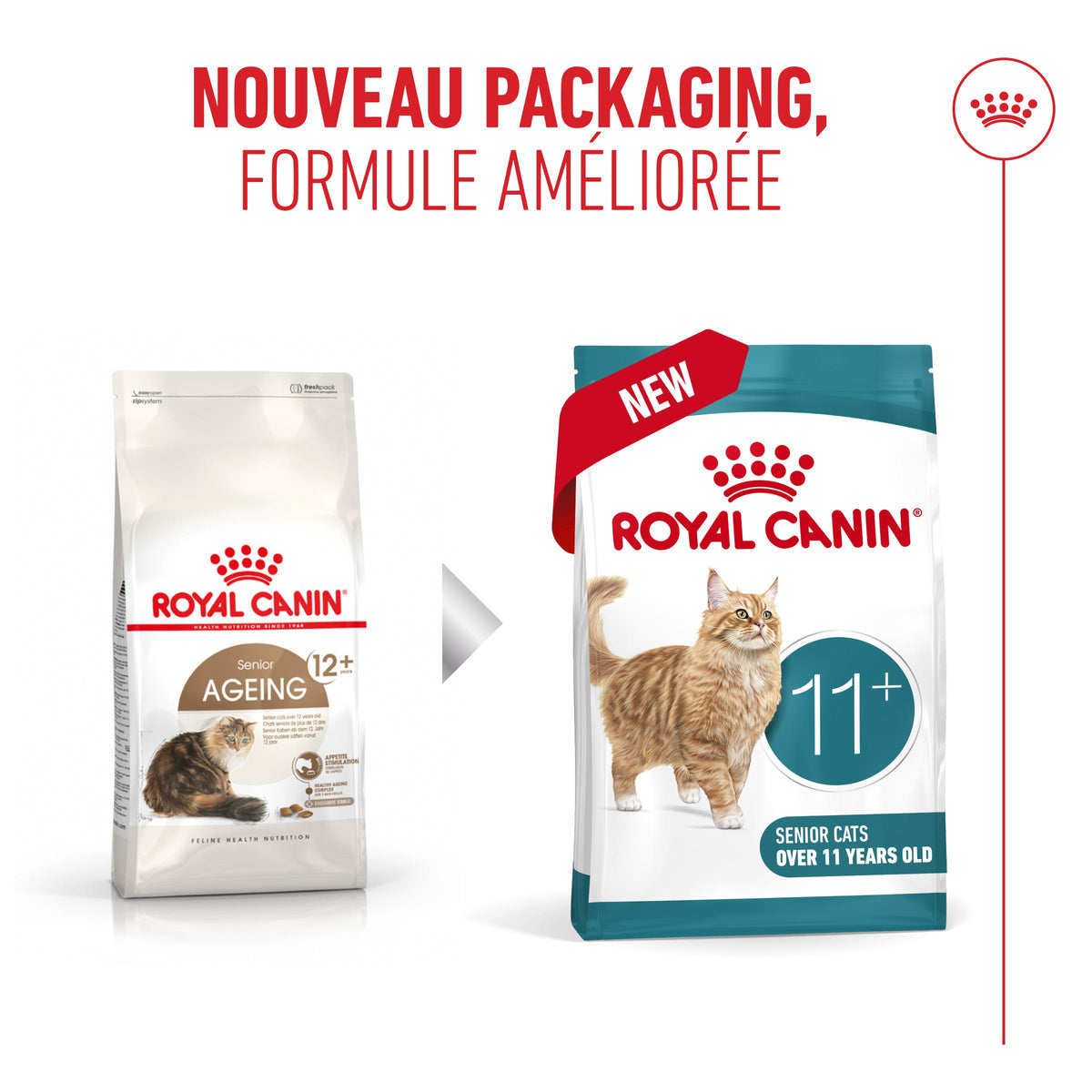 Royal Canin Ageing 11+ - croquettes chat