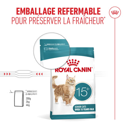 Royal Canin Ageing 15 + - croquettes chat