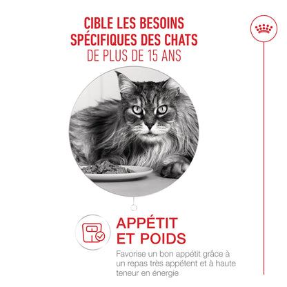 Royal Canin Ageing 15 + - croquettes chat