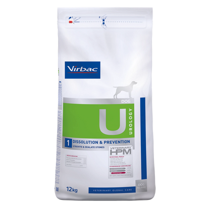 Virbac Veterinary HPM Diététique Urology Dissolution &amp; Prevention - croquettes chien