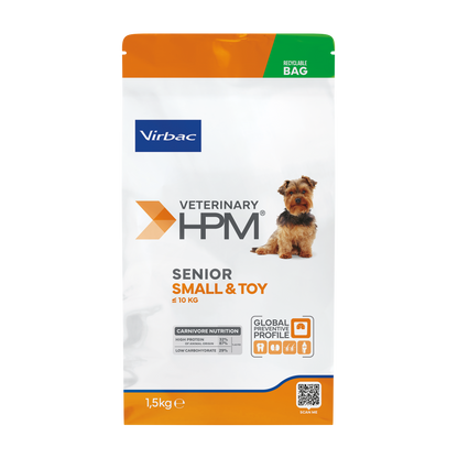 Virbac Veterinary HPM Physiologique Senior Small &amp; Toy - croquettes chien