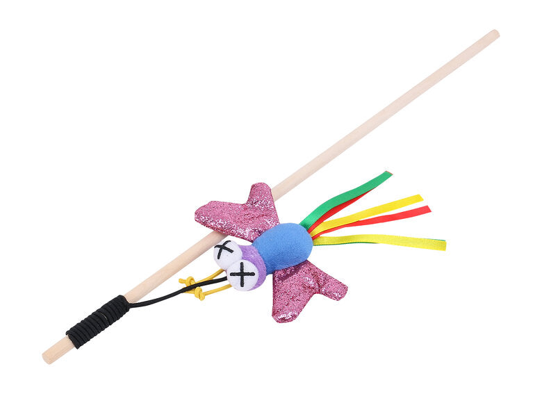 Canne à pêche Disco Papillon chat